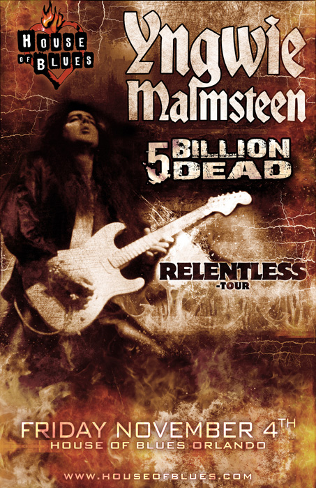 link to event with 5 billion dead and yngwie malmsteen at the house of blues