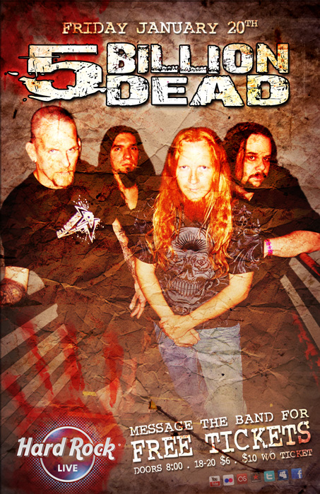 image link to 5 billion dead at hard rock live orlando